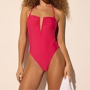 Express Pink One Piece Swimsuit